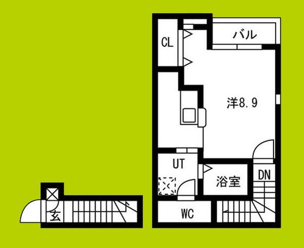 あんしん+VerM五ケ山22-2001 間取り図