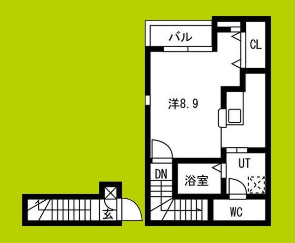 あんしん+VerM五ケ山22-2001 間取り図
