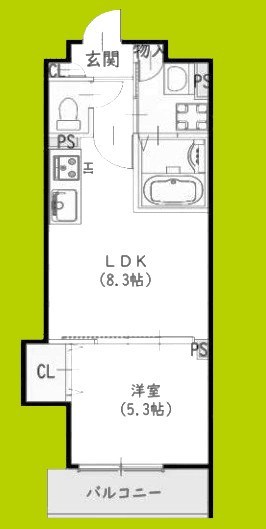 ラモーナ半田 間取り図