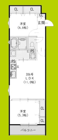 ラモーナ半田 間取り図