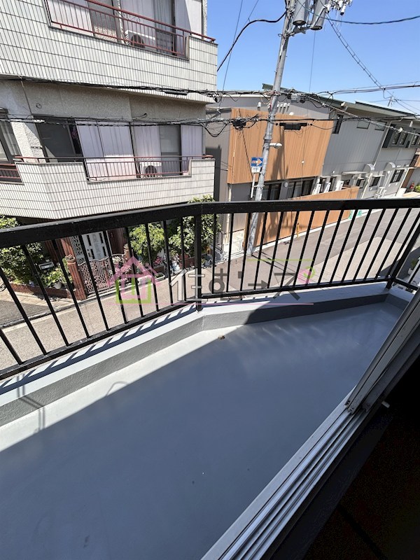 村上貸家 ベランダ