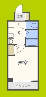 ラナップスクエア東天満 間取り