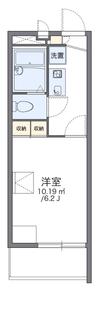 レオパレスさかえ 間取り