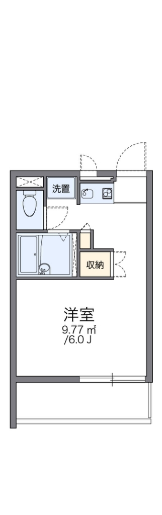 レオパレスフェリーチェ 間取り