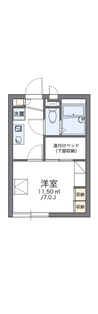 レオパレス池田 間取り