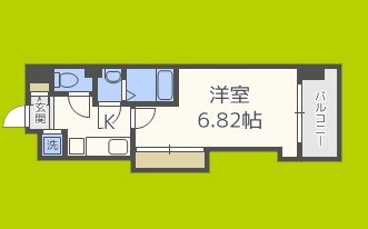 Luxe難波西Ⅱ 間取り