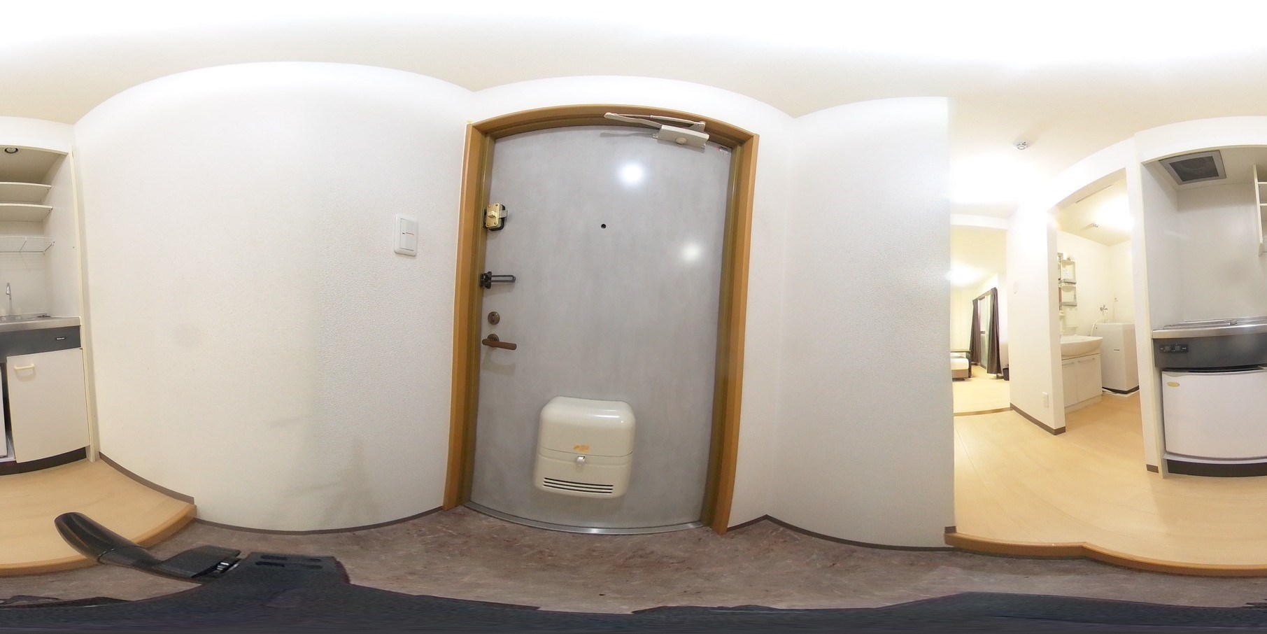 サンクール松屋町 玄関