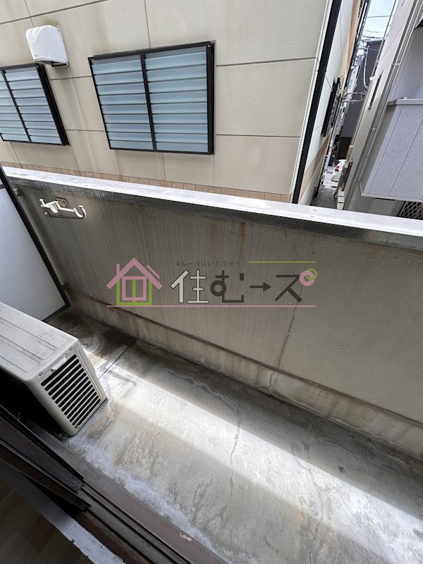 新深江橋ハイツ ベランダ