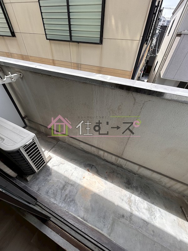 新深江橋ハイツ ベランダ