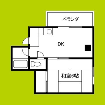 平野ビレッジPartⅠ 間取り
