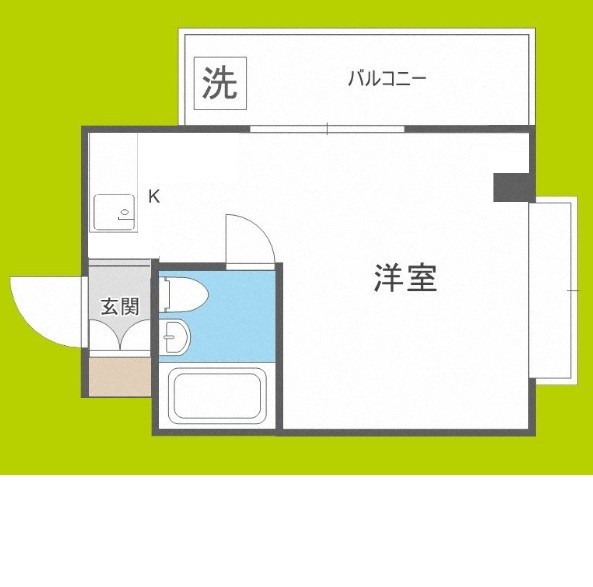 グランドハイツ喜連 間取り