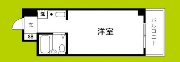 フラット平野南 間取り
