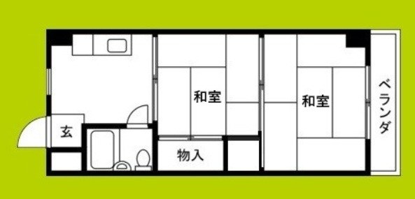 WESTヒルズ平野 間取り