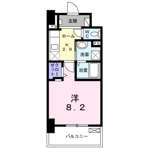 メルベージュ岸 間取り