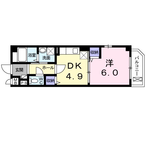 サンパティーク清隆 間取り