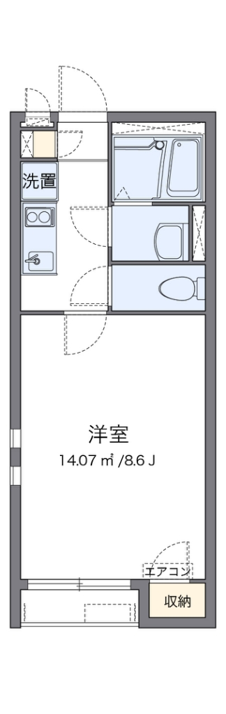 クレイノ大塚 間取り