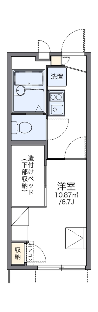 レオパレス星丘Ｂ 間取り