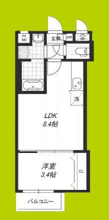 H-maison大正Ⅵ 間取り図