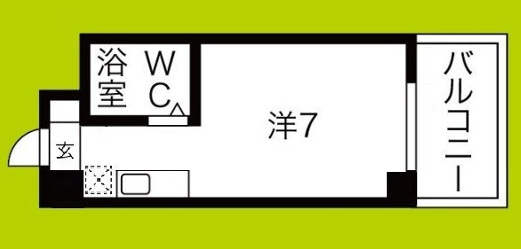 シティホームズ針中野P2 間取り