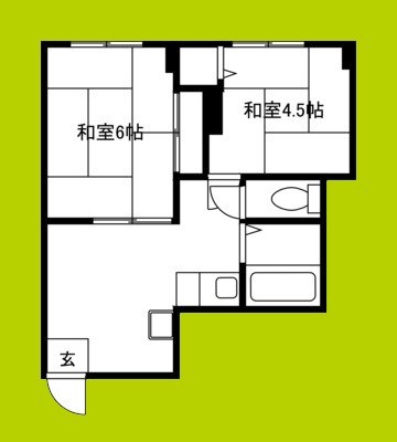 藤元ハイツ 間取り
