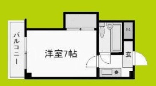 ルーモ矢田Ⅱ 間取り