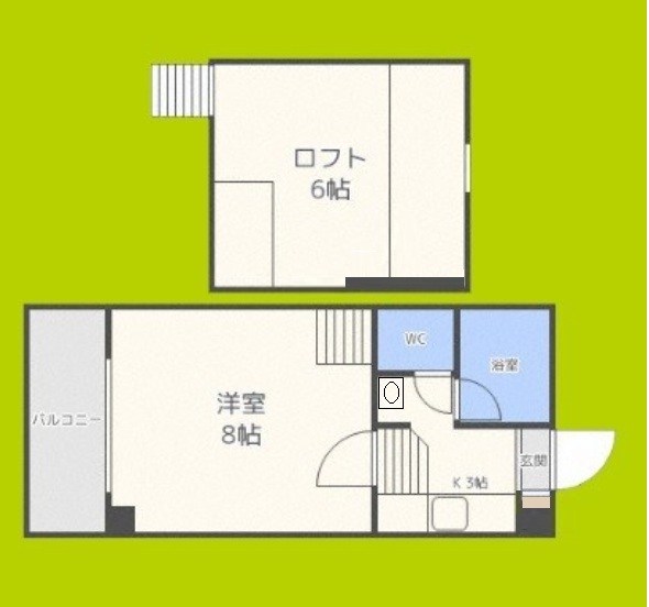 カーサ東住吉 間取り