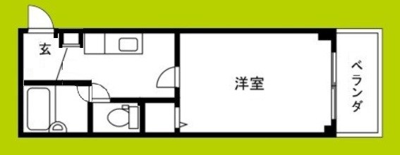 カーサ東住吉5 間取り