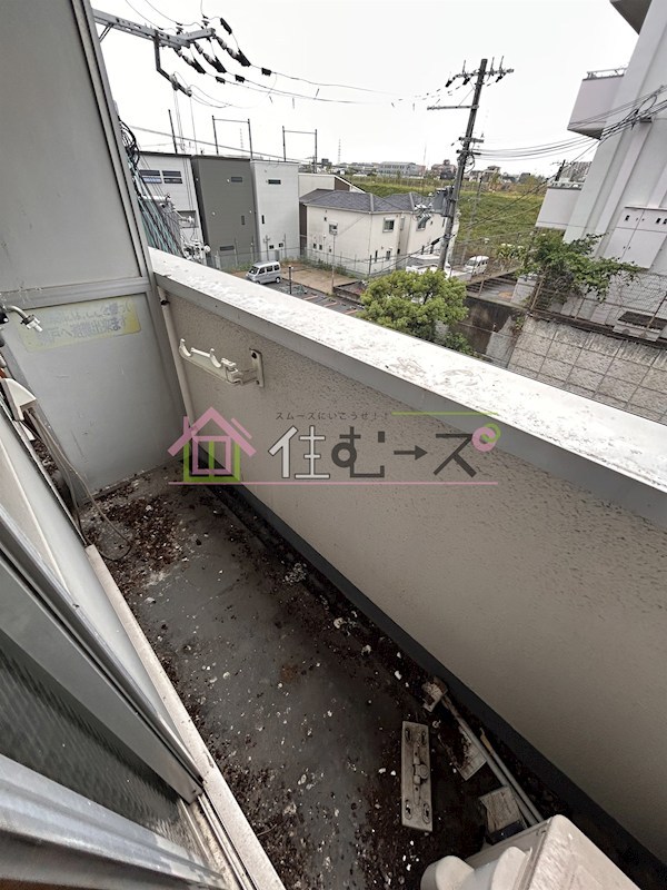 カーサ東住吉5 ベランダ