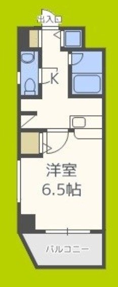 クレイドル西田辺 間取り