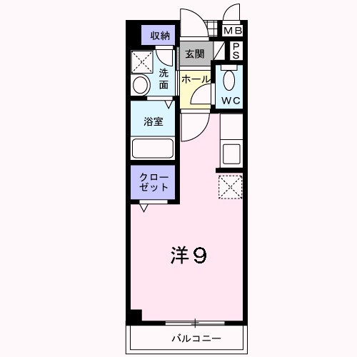 ベル　アルモニー１番館 間取り
