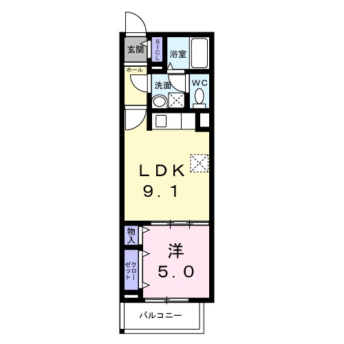 ヒカルサ尼崎栗山町 間取り
