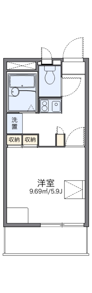 レオパレスｚｕｃｃａ 間取り