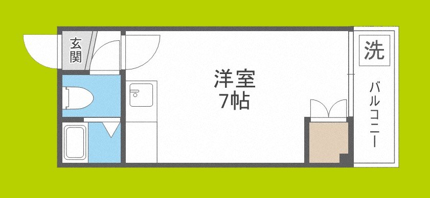 あじさい7 間取り