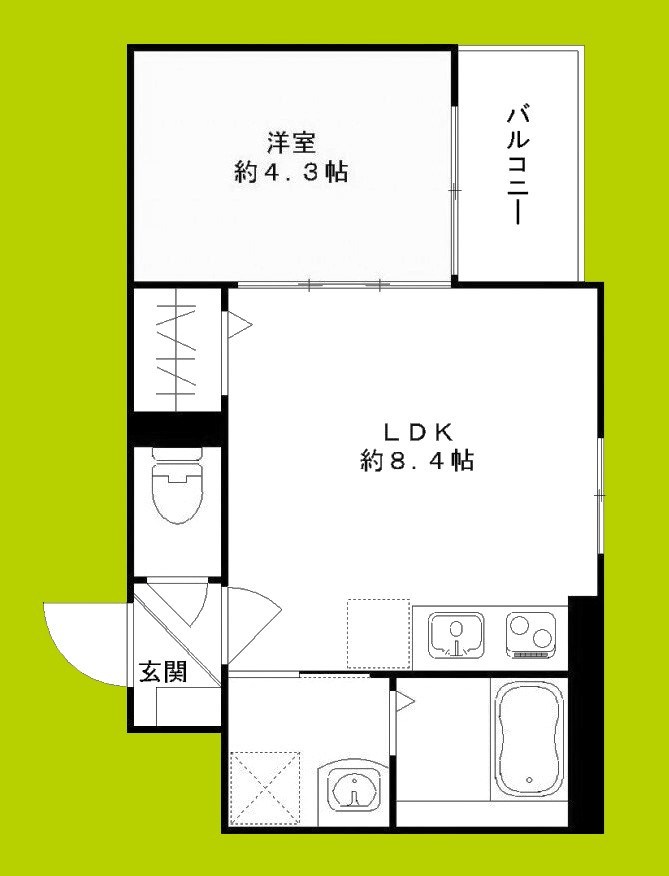 LUANA 間取り