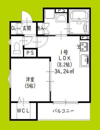 クリエオーレ星田 間取り