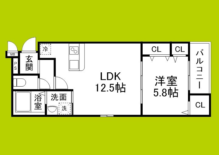 ラヴェリテ鳳 間取り