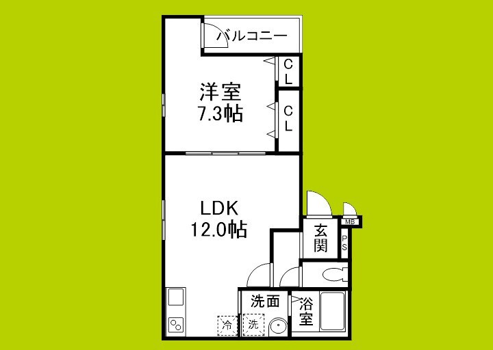 ラヴェリテ鳳 間取り図