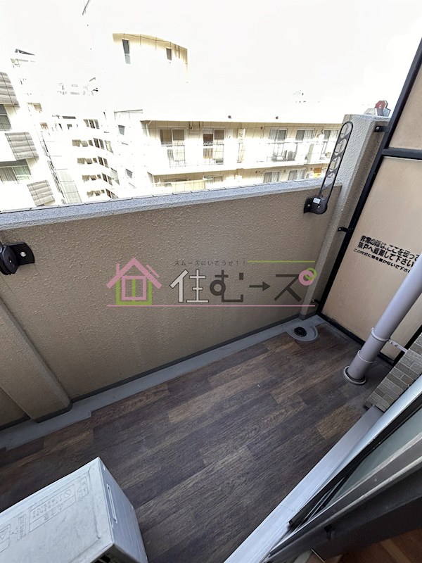 エステムコート新大阪Ⅲステーションプラザ ベランダ