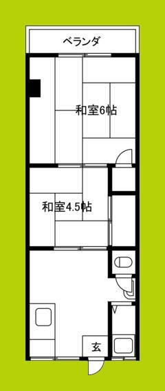 共立マンション 間取り