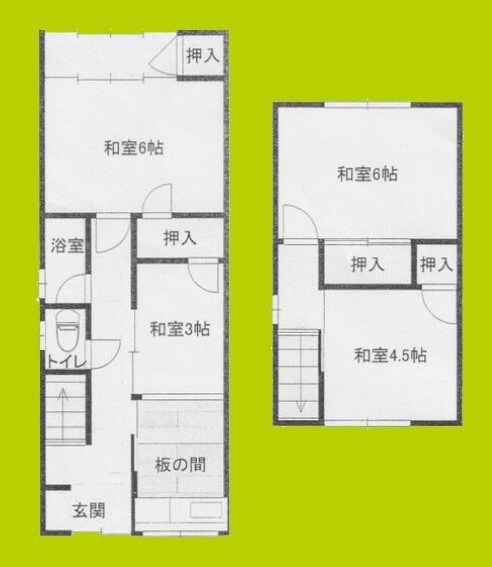 東三国5-3-14 戸建 間取り