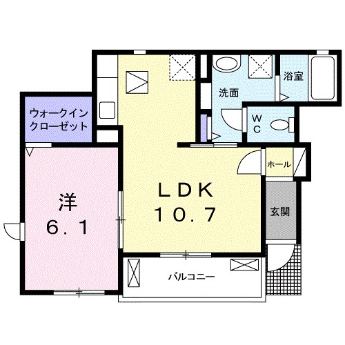 辻野タウンハイツ 間取り