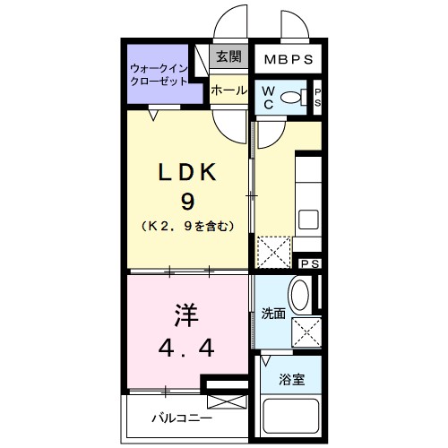 プログレＮ&epsilon; 間取り