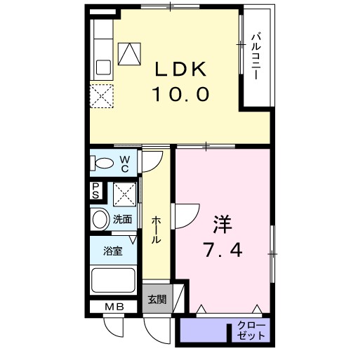 フルー　リール 間取り