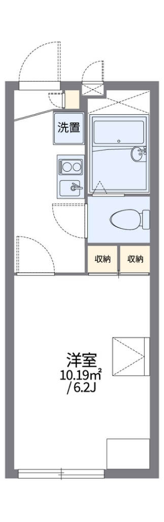 レオパレス高瀬ヒュッテ２ 間取り