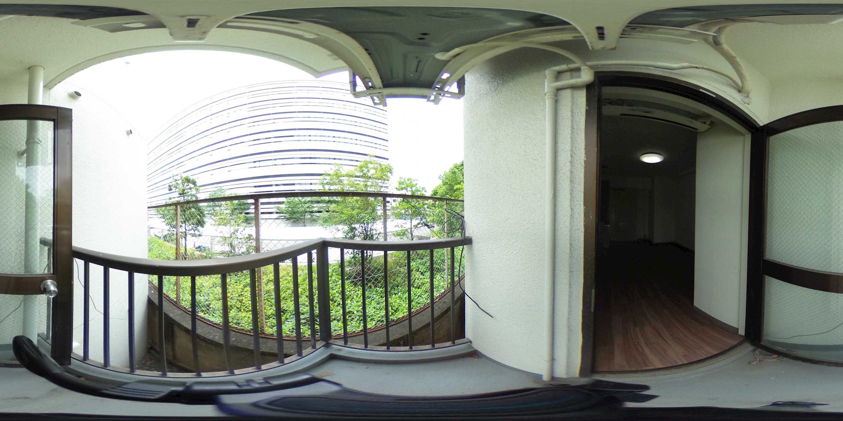サンプラザ京橋 ベランダ