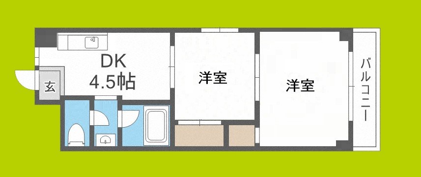 第3ロックマンション 間取り