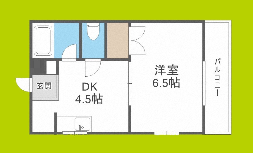 木村ハイツ 間取り
