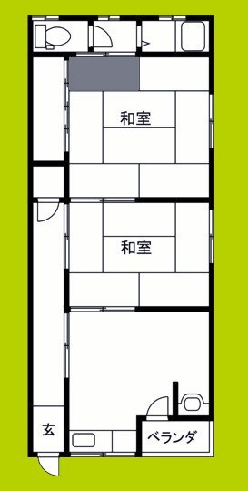 リバーハイツ 間取り