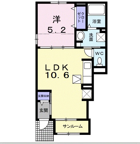 アネックス　中央 間取り