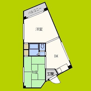 ボンジュール南市岡 間取り